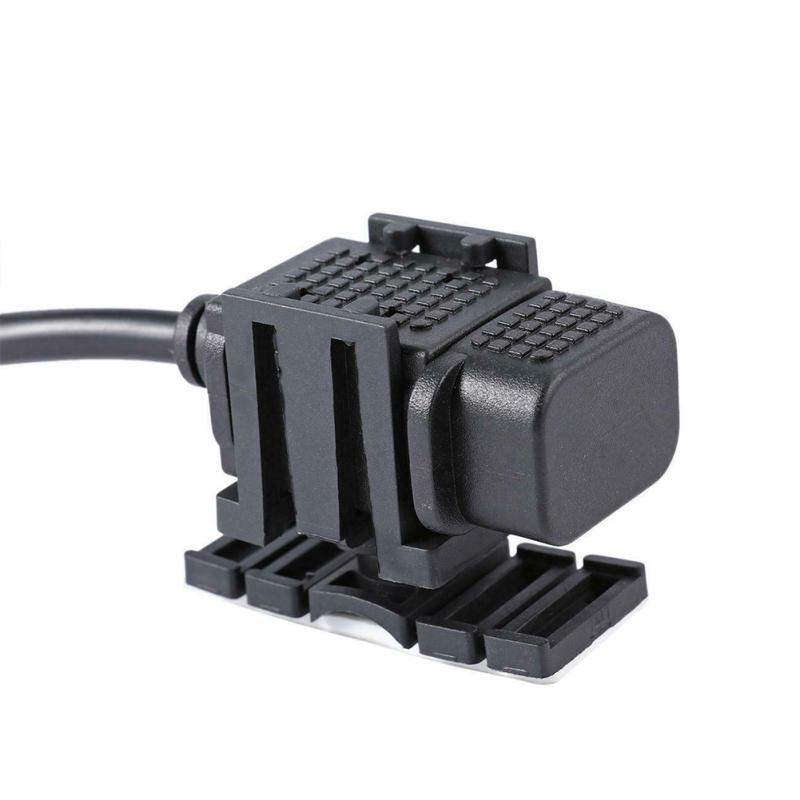 1 Set Motorcycle SAE To USB Charger Adapter 12-24v Mobile Phone Quick Interface Charging Converter