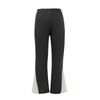Women's Fashionable Color Blocked Elastic Waistband Versatile Straight Leg Casual Sweatpants Pants