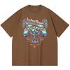 T-shirt Heavy Metal 100% Cotone 230 Gsm Stampa Band Rock Musica Popolare Unisex T-shirt Pesante in Cotone