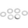 Motorcycle Silver 3/4" Rear Axle Shim Kit Wheel Bearing Spacer For Harley Dyna Touring Big Twin 1983-