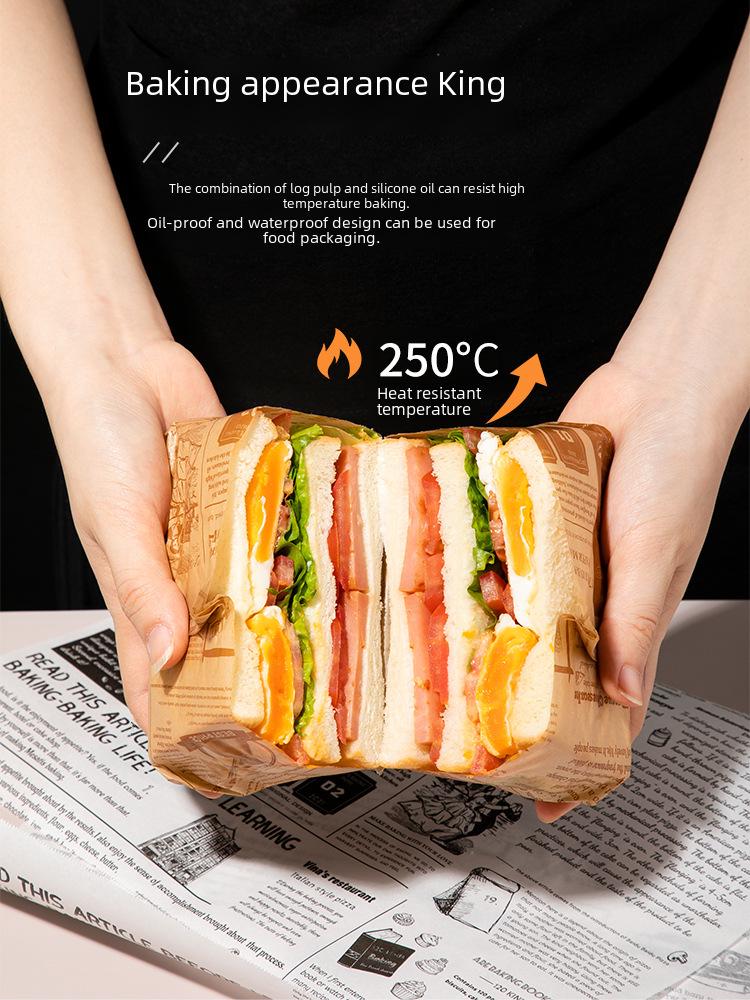 Japanese Oil-Absorbing Baking Paper: Oven, Air Fryer, Dinner Plate Wrap