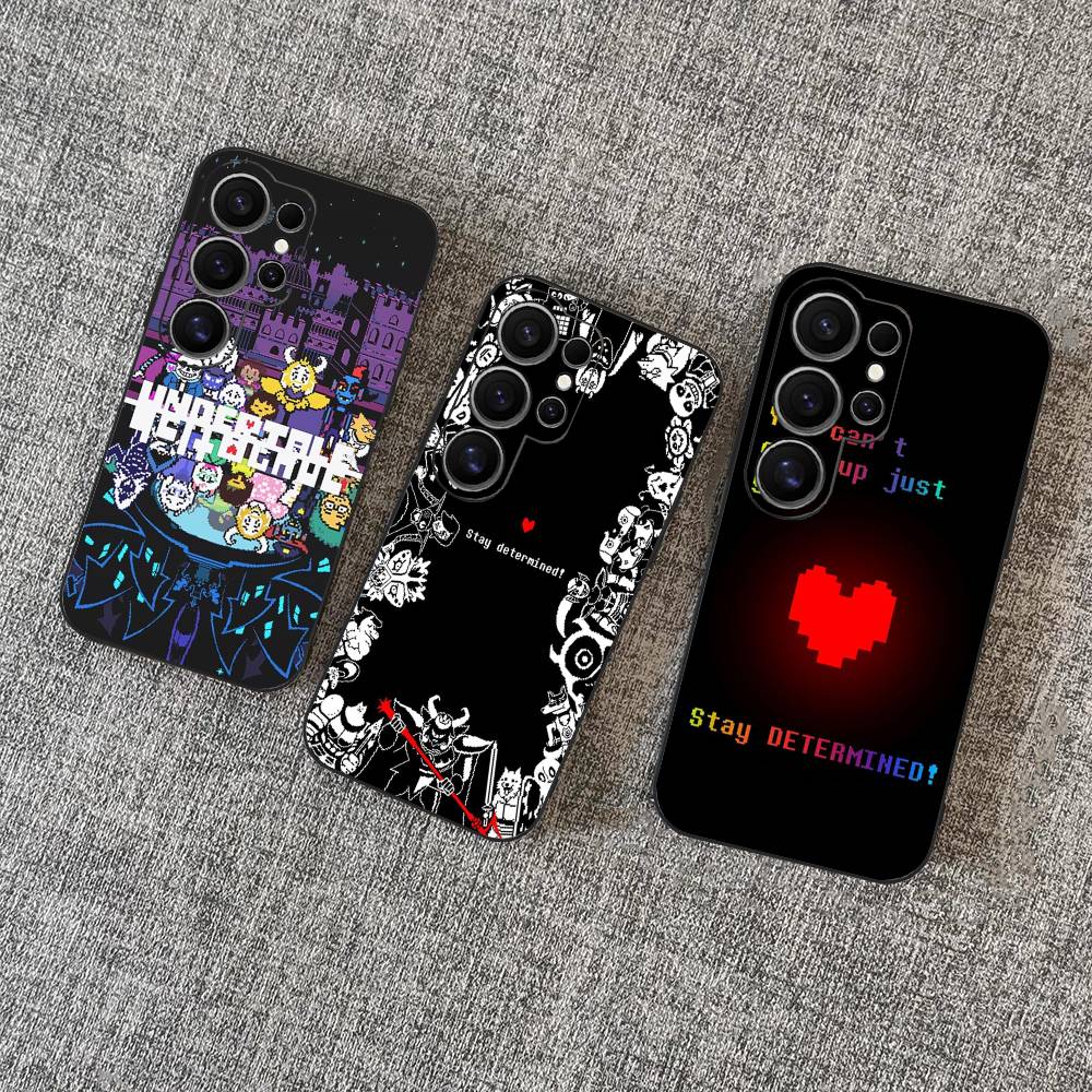 U-Undertale Game Phone Case For Samsung S 24 Fe 25 Ultra Plus 20 Lite 21 30 22 23 24 22 Ultra 5G Fundas
