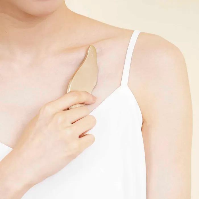 Premium Home Aesthetic Massager_[10 3ml Samples + Pouch Gift] Bangjja Organic Angel Gua Sha