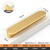 T-Shaped Gold Handle Luxury Kitchen Furniture Cabinet Door Pull High-End Bathroom Cabinet Wardrobe Drawer Handle Hole Pitch 64mm 2