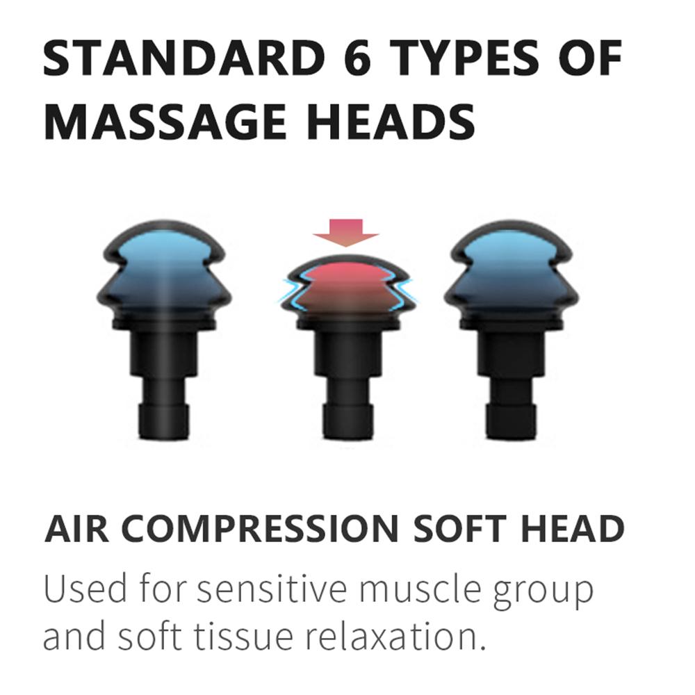 Durable And Safe Booster Pro 3 Deep Tissue Massage Gun Muscle Stimulator Body Massager Fascial Gun Relax Low Noise For Fintness Shaping