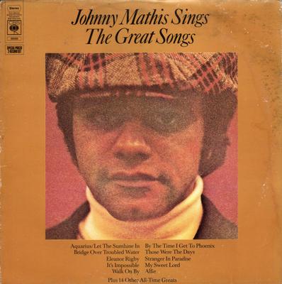 LP Record JOHNNY MATHIS - Johnny Mathis Sings The Great Songs 88085 CBS 1974 UK Pop Used