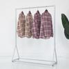 Mannequin Display Rack: Women's Clothing Store, Movable Gold Wrought Iron Hanging Rack