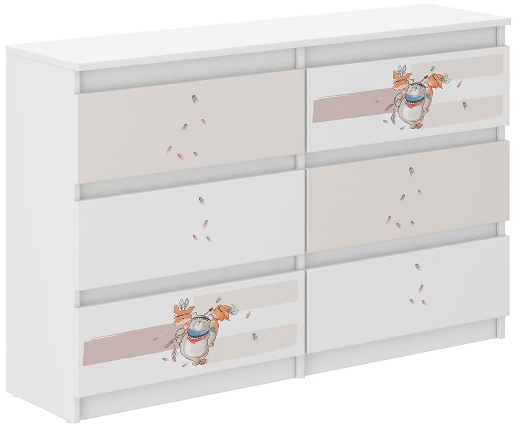 Children's chest of drawers R-120 TEDDY BEAR