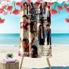 Name Custom Music Themed harry-styles Print Beach Towel, Large Soft Quick Dry Towel for Beach Camping Swimming
