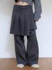 Asula Wool Rivet Pants (Charcoal)