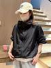 Women's Korean-Style Hooded Sun Protection Jacket - Summer 2026 Windbreaker Cardigan.