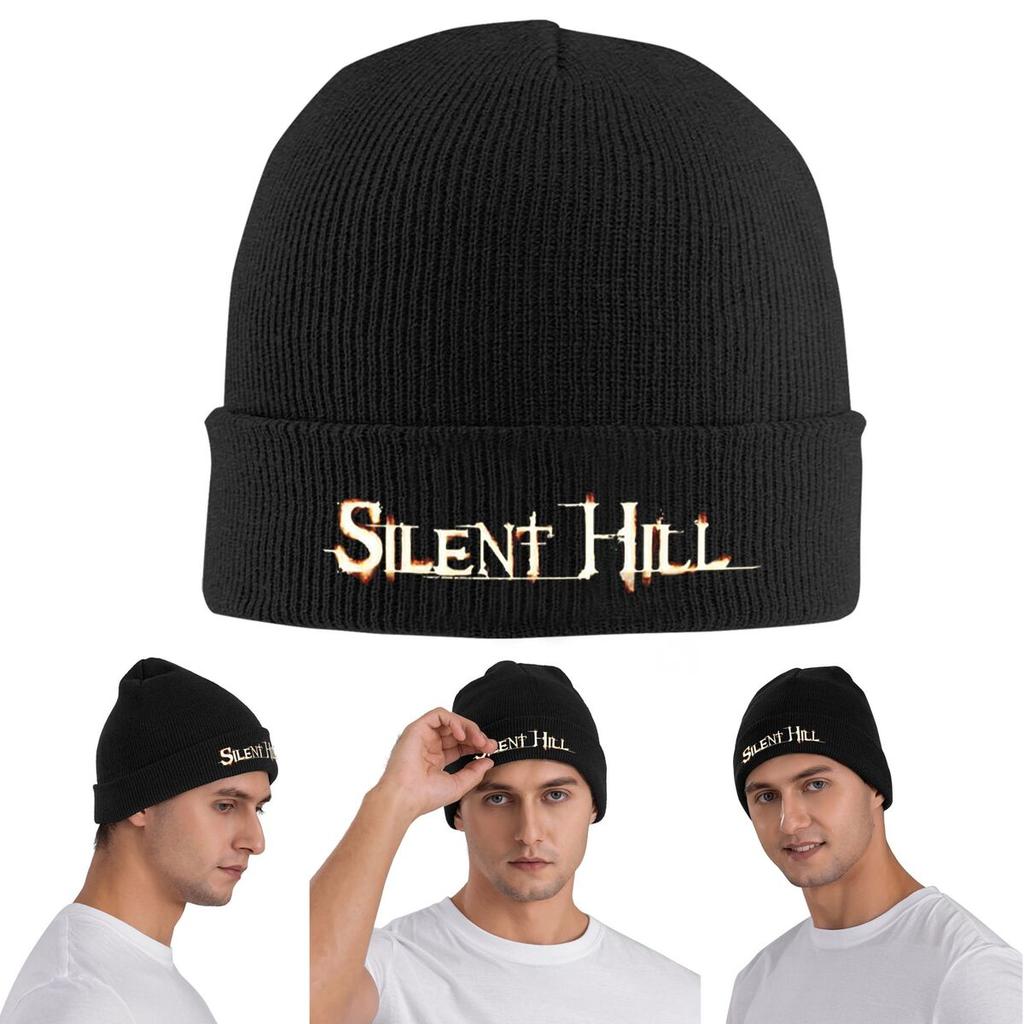 Silent Hill F Horror Game Warm Knitted Cap Winter Knit Bonnet Hat Skullies Beanies Hip Hop Caps for Unisex