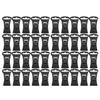 40 Pcs Portable Plastic Clothespins Black Laundry Clips Practical Drying Rack Clips  Clothesline