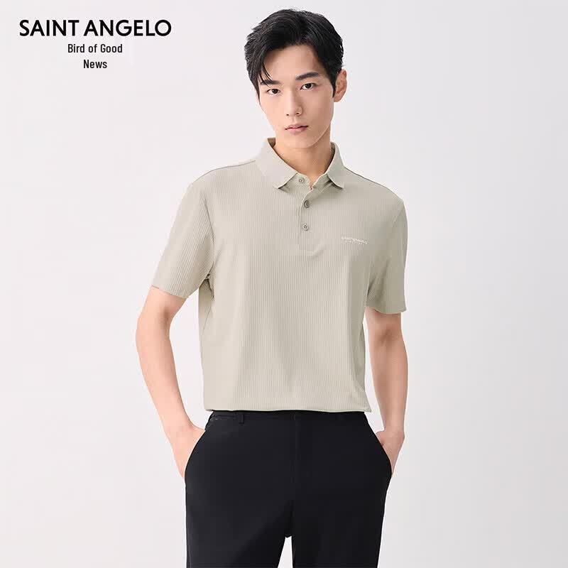 

Baoxiniao Men s Simple Short-Sleeve Polo Shirt XL