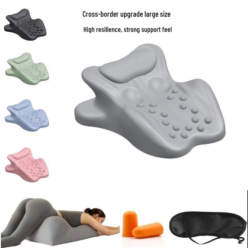 Multi-functional Memory Foam Nap Pillow for Bed: Lumbar and Leg Cushion with Phone Support