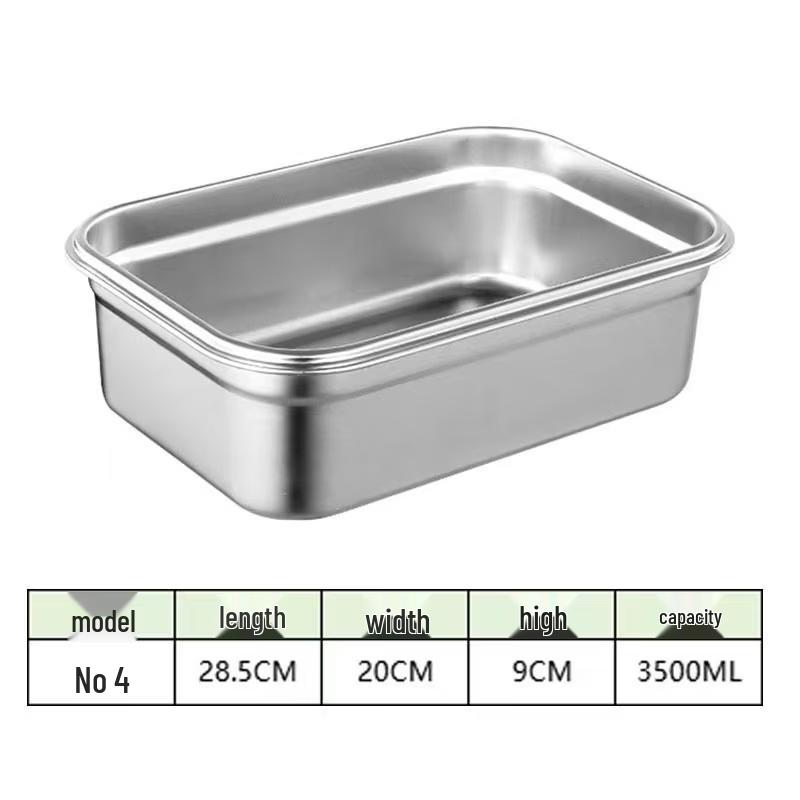Zhishi 201 Stainless Steel Food Storage Container