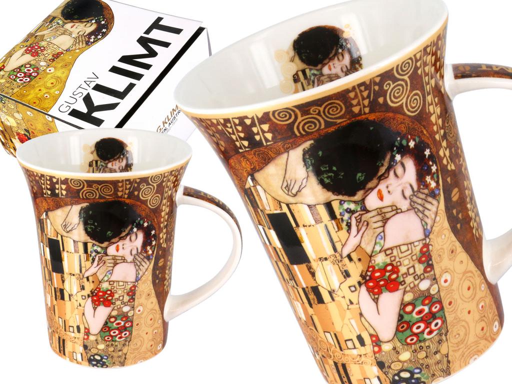 Kubek Porcelanowy Gustav Klimt Pocałunek Prezent Dla Niej Dla Niego