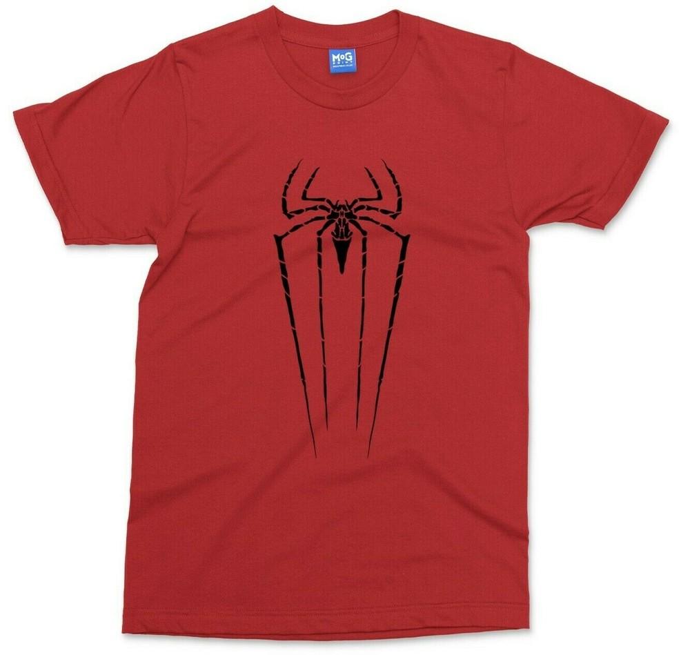 Retro Spider TShirt Unisex Superhero Birthday Gift Tee Unisex Cool Graphic Top S