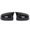 2PCS for Ford Focus MK3 2012-2018 Side Mirror Cover Caps Carbon Fiber/Glossy Black ABS Plastic OE Style Car Exterior Accessories