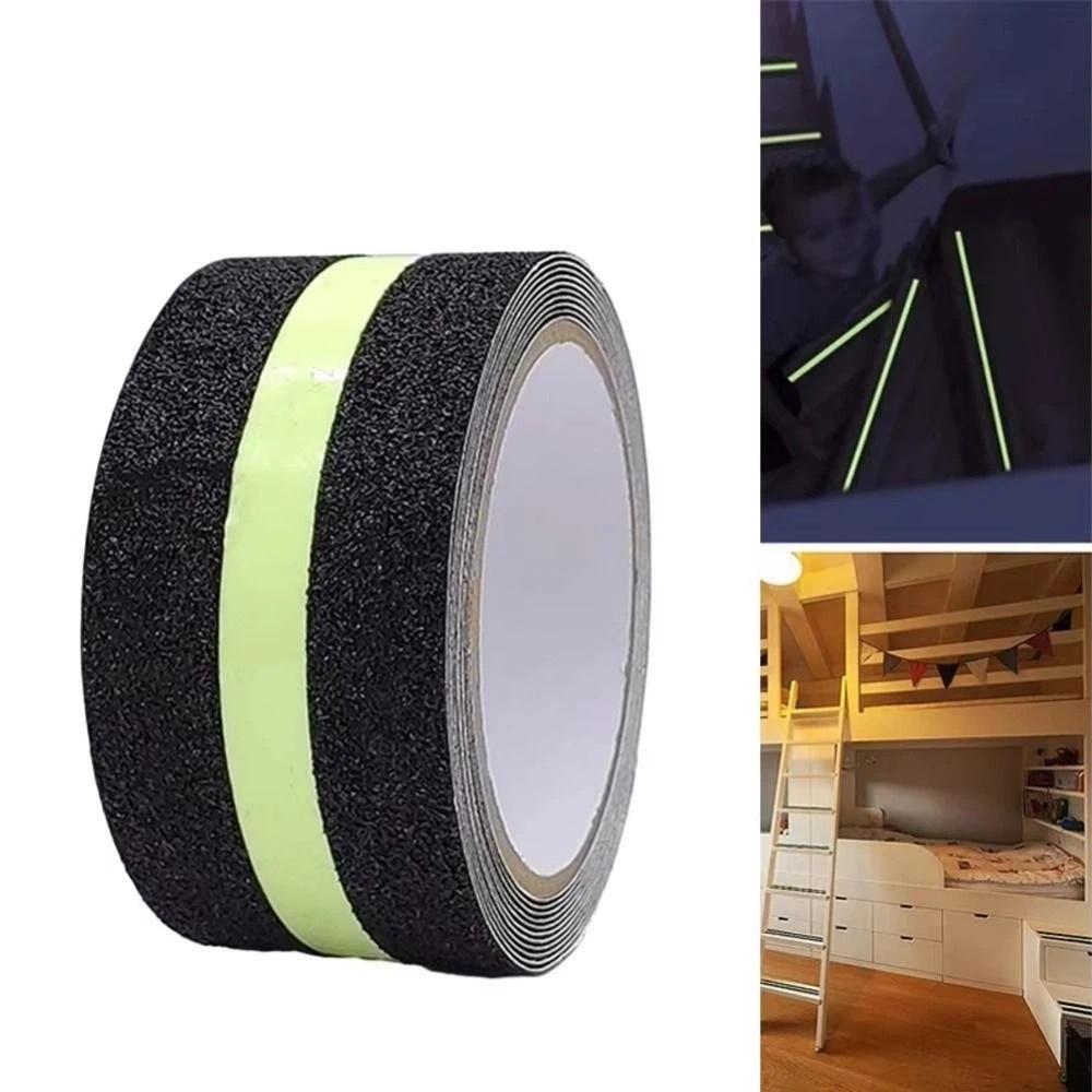 5CM X 5M Traction Tape Glow In the Dark Non Skid Safety Tape Anti Slip Tape Step Indoor