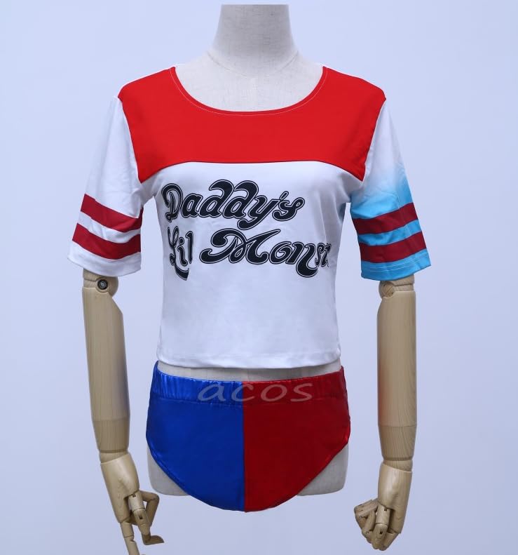 [Lavender] [Ready to ship in 5-7 days] Harley Quinn Cosplay Costume (Film Version) Female LL