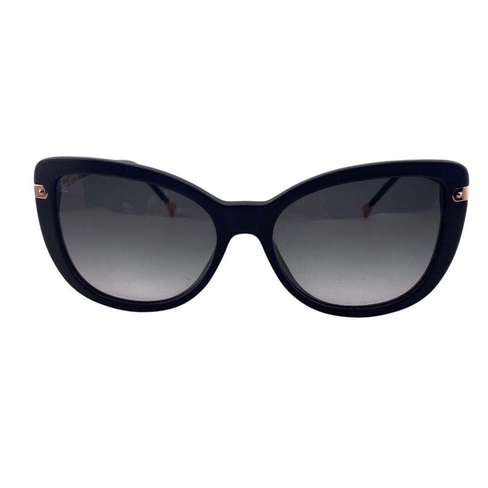 LOUIS VUITTON Z0781E Gold Plated Charlotte sunglasses black Gold Plated Used