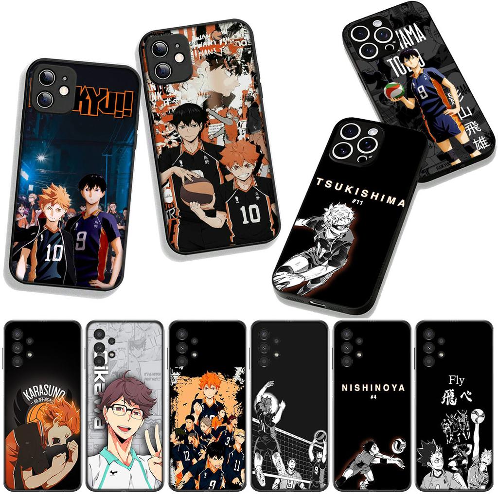 for Samsung Galaxy A25 A37 A57 A12 A14 A50 A51 A70 A71 A72 M15 Note 20 9 8 10 Case Toru Oikawa Haikyuus Hinata Tobio Kageyama