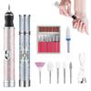 Electric Nail Drill Machine 20000RPM Nail Polish Sander Grinding Rechargeable Nail File Nails Accessories Professional Manicure