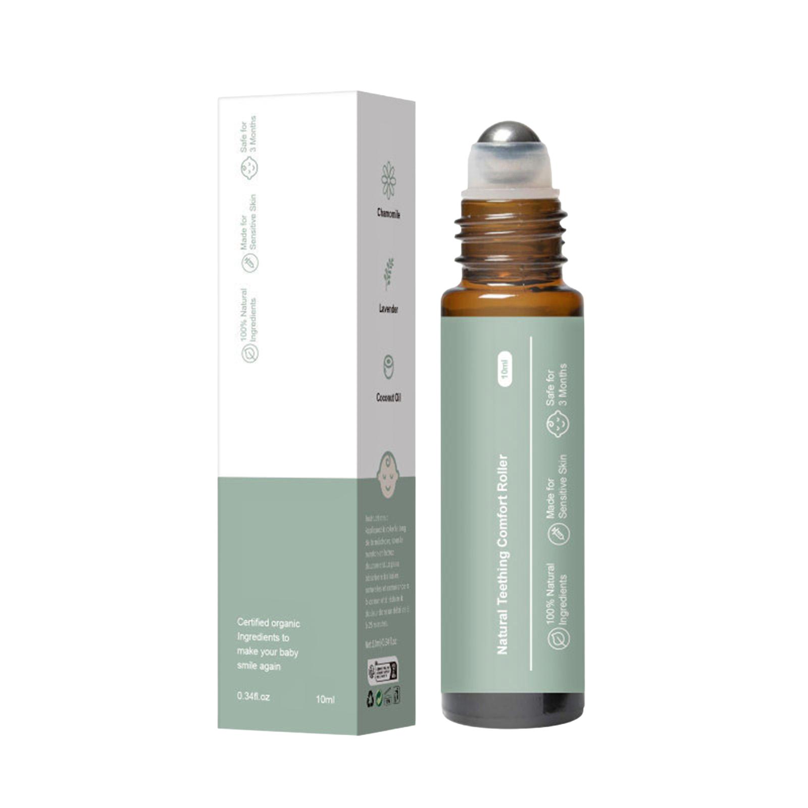 

Ролик для прорезывания зубов, прорезывание зубов, натуральный обезболивающий ролик, натуральный ролик для прорезывания зубов, детское масло-ролик для прорезывания зубов 10 мл One Size зелёный