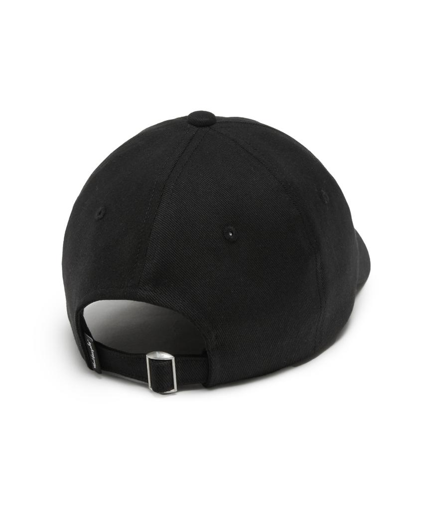 MARK GONZALES Signed Logo Lettering Ball Cap - Black