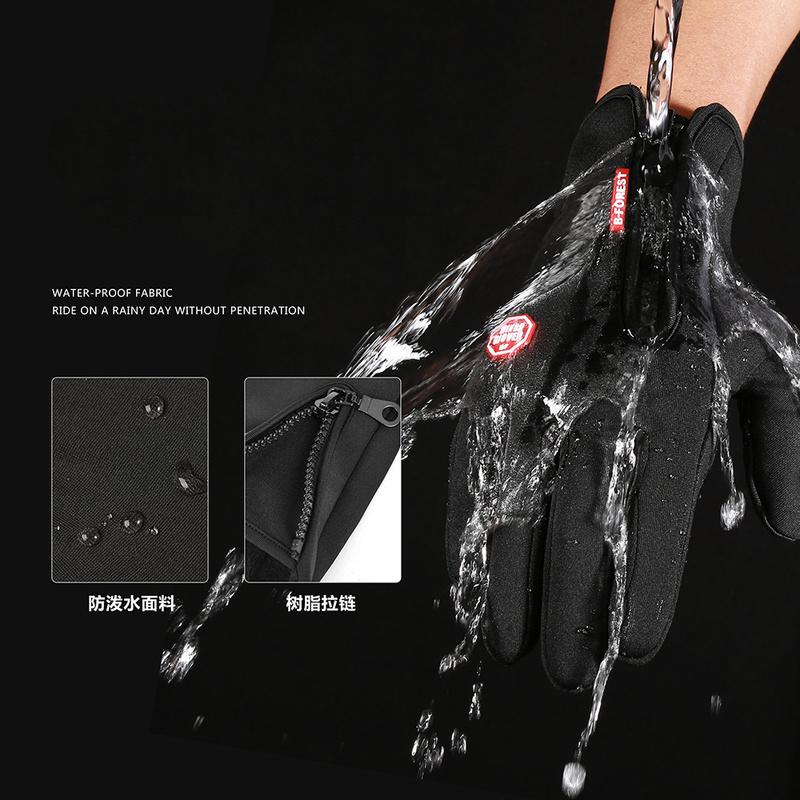 Мотоциклетные перчатки с сенсорным экраном — фото 7