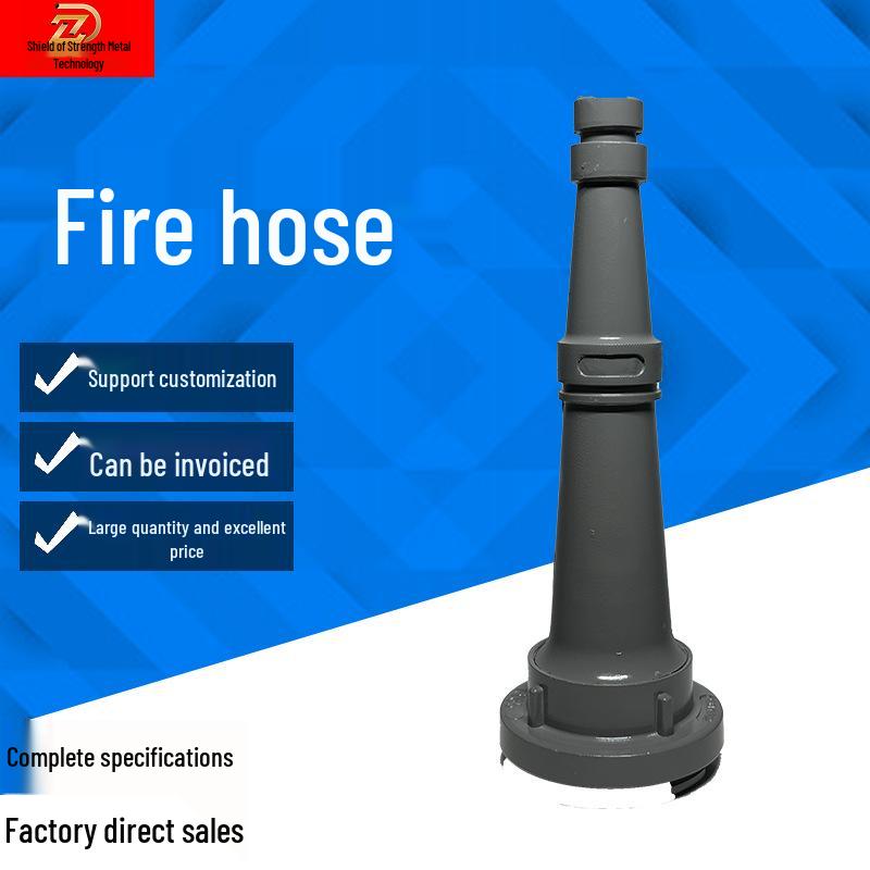 DN65 Fire Hose Coupling Water Hose Connector with Internal Thread and Straight Stream Nozzle 65