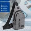 Men's Durable Nylon Travel Chest Bag