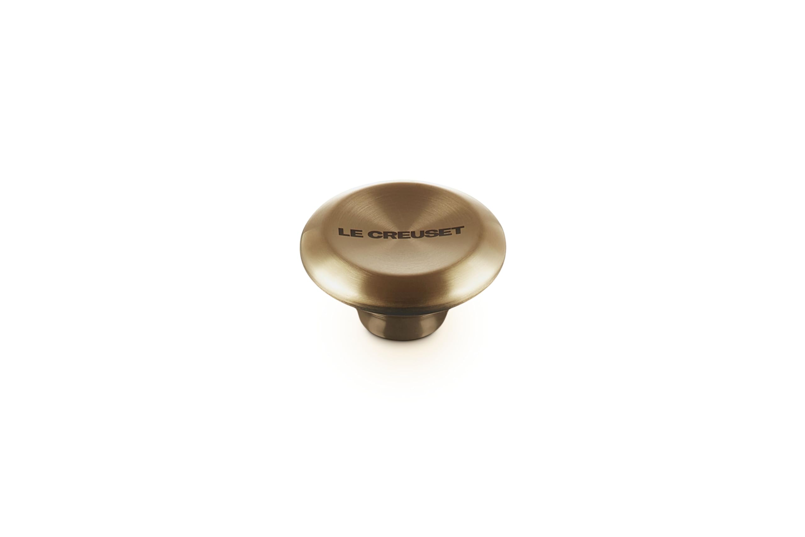 Le Creuset Pot Light Gold Knob Pot Stainless Steel Knob (M, 50mm) Oven Safe