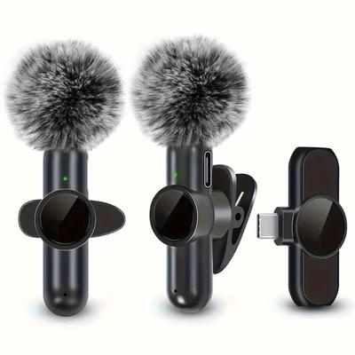 Microphone Cravate K3 Mini Professionnel Portable Mini Micro Lapel Réduction de Bruit Sans Fil Sans Fil Microphone K3