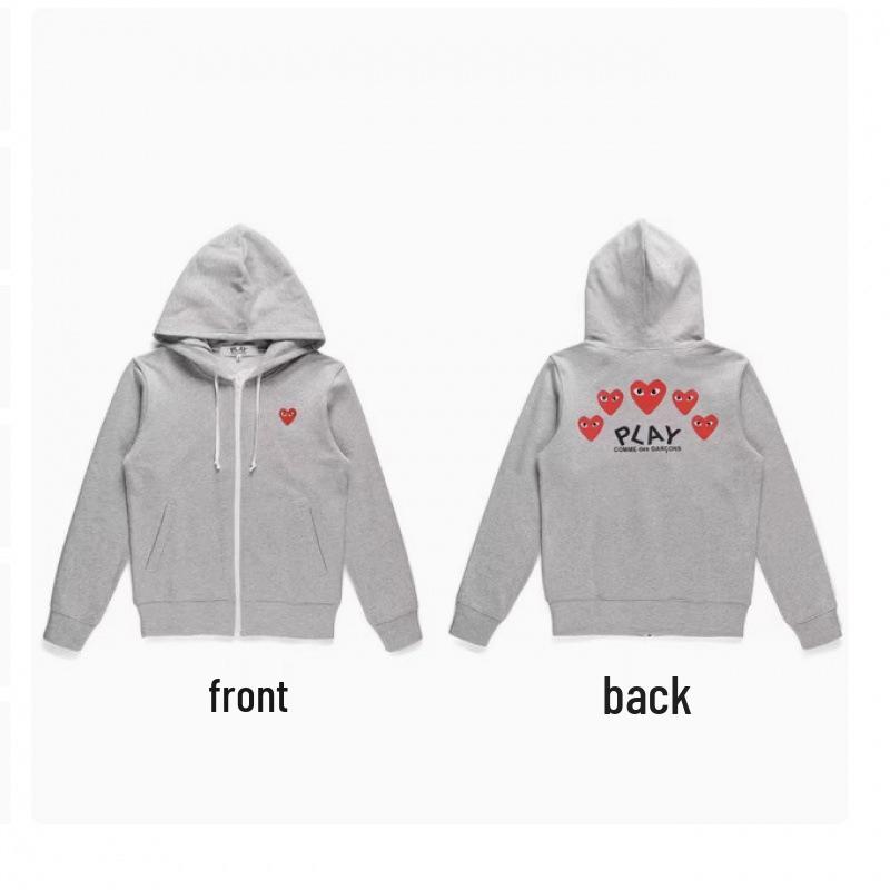 Trendy Versatile Zipper Hoodie Cardigan for Men and Women XL