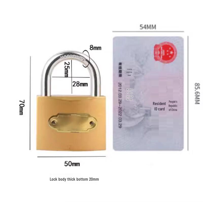 Lijiu Hong Heavy Duty Cross Padlock