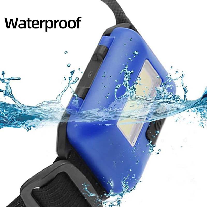 LED Headlamp 3 Modes Waterproof Mini Portable Night Fishing Headlight Emergency Flashlight Outdoor Camping Equipment