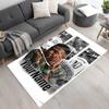 Mbappe Personalized Name Carpet Design for Decorate Room Outdoor Hallway Balcony Anti-slip Rug Anime Office Decor