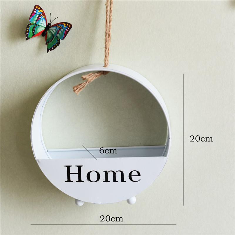 

Современная круглая железная настенная ваза для дома, гостиной, декора, бонсай, ресторана, подвесная корзина, цветочный горшок, суккулентный кашпо, травы, маленькая литая белый