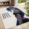 Jinx Future Warrior Carpet Rug Soft Washable Antislip Home Living Room Sofa Mats Personalized Christmas Rug