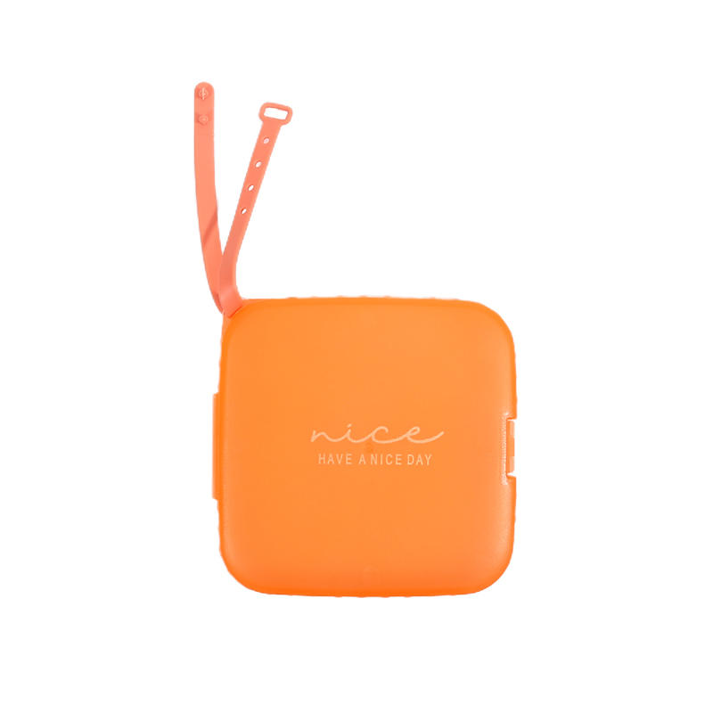 

1Pcs Travel Containers Mask Storage Box Dust Proof Storage Case ID Card Storage Home Organizer Transparent Mask Cover 1Pc оранжевый