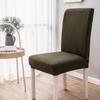 Solid Color Chair Cover Spandex Stretch Slipcovers Chair Chair Covers For Kitchen Dining Room Kitchen Wedding Banquet