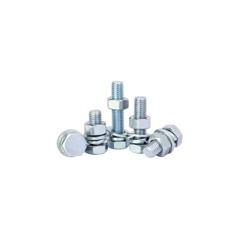 Galvanized Hex Head Bolt & Nut Set - Grade 4.8, Sizes M4 To M30