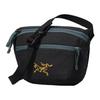 Mantis 1 Color Block Casual Lightweight Zipper Shoulder Crossbody Waist Bag Outdoor Unisex Bags Blue Black X000006157-Dark Magic