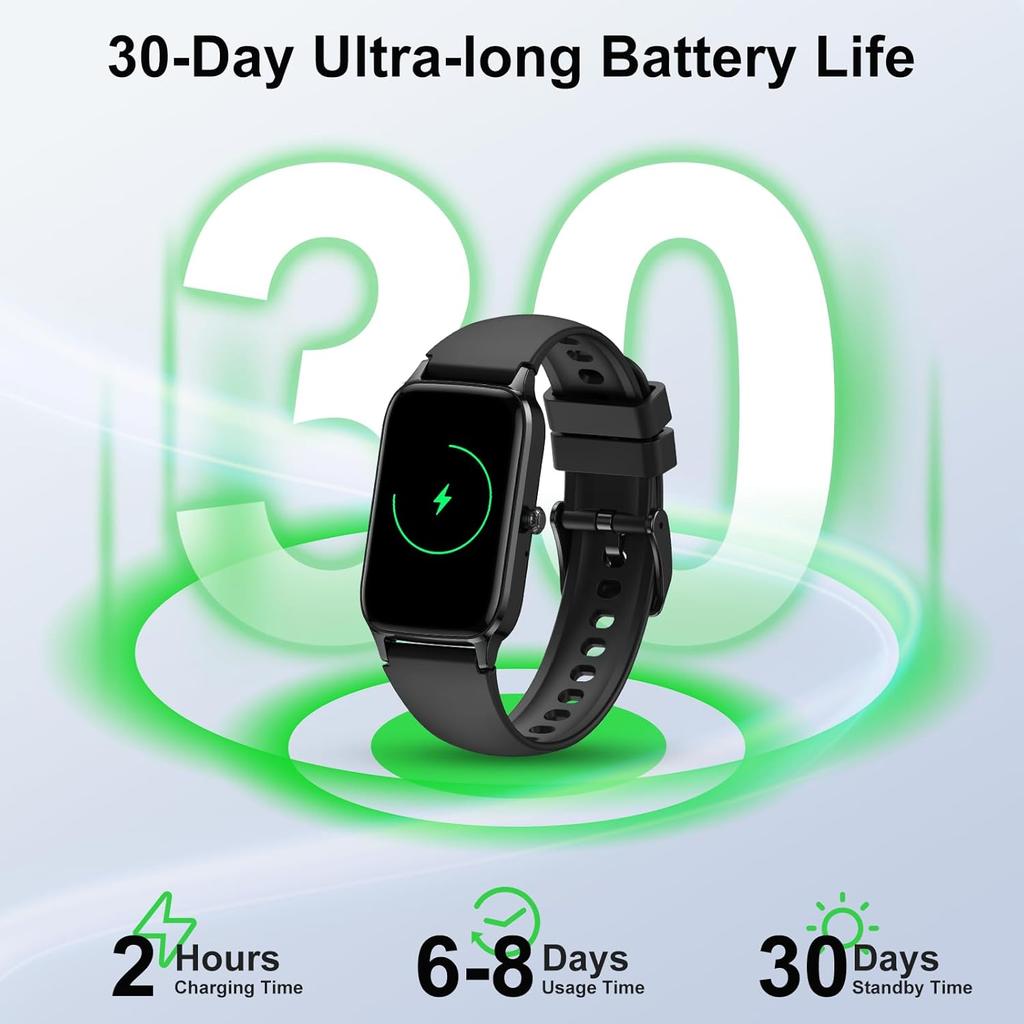 Smart Watch for Men Women, 1.57" Smartwatch (Answer/Make Call) , Fitness Tracker with 110+ Sport Modes, Heart Rate/Sleep Monitor, IP68 Waterproof,