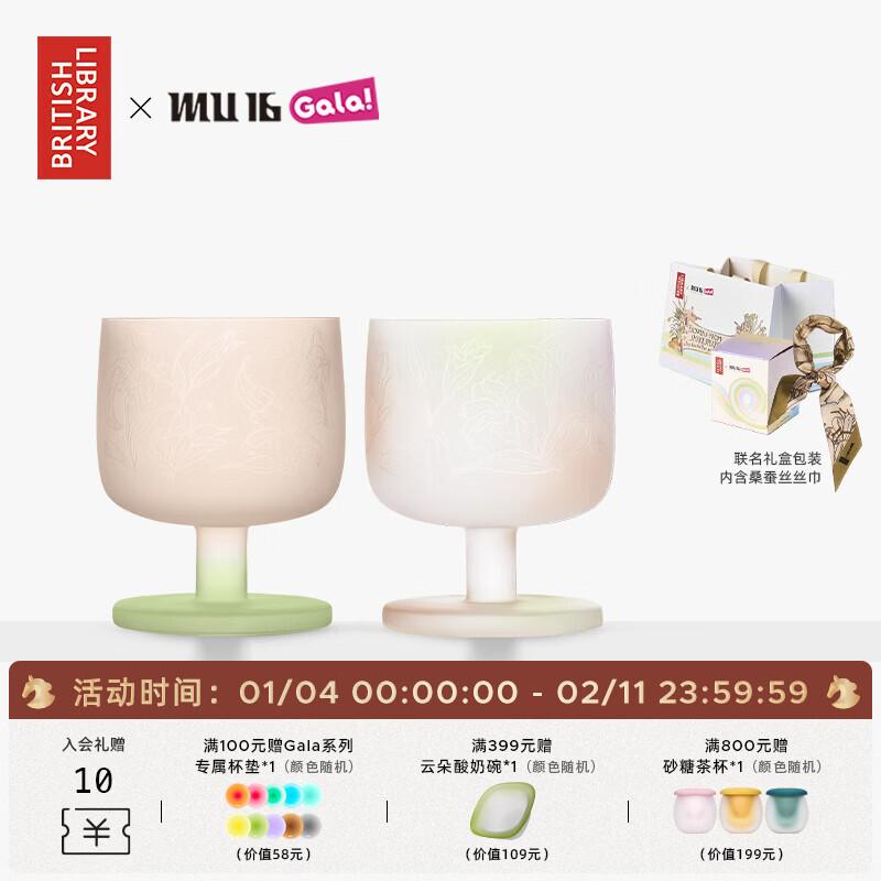 MU16 Crystal Glass Cocktail & Wine Gift Set