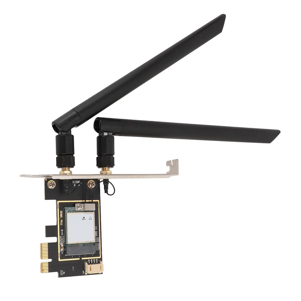 MT7925 Network Card 5400Mbps 2.4G 5G 6G Tri Band Bluetooth 5.3 Support MU MIMO PCIEx1 Wireless Network Card Adapter