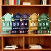 Book Counter Tracker Wooden Annual Read Book Display Tracker Manual Read Tracker Reading Sign Display Bookshelf Decor Deco