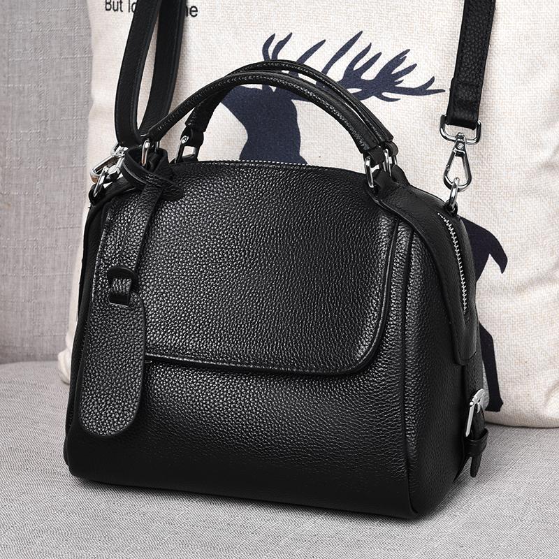Genuine Leather Shoulder Crossbody Bags for Women Luxury Designer Women Bags Commuter Sac Elegant Ladies Handbags Messenger Bag